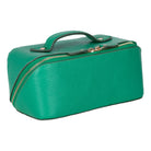 Bloominbag-Ella Forest Mint Deri Seyahat Ve Makyaj çantası-1-Milagron.com