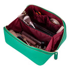 Bloominbag-Ella Forest Mint Deri Seyahat Ve Makyaj çantası-3-Milagron.com