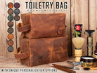 Eve Leather Dopp Kit, Medium