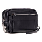 Forge Wrist Obsidian Black Luxe Hakiki Deri Unisex Kilitli Clutch