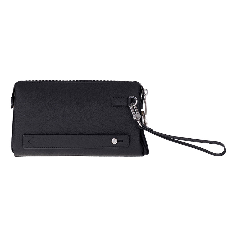 Forte Wrist Ash Smoke Unisex Kilitli Clutch Çanta
