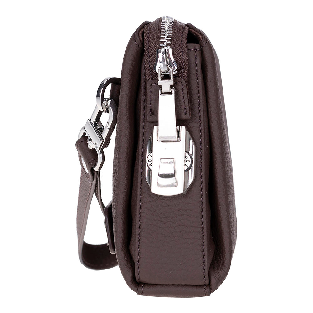 Forte Wrist Espresso Roast Unisex Kilitli Clutch Çanta