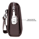 Forte Wrist Espresso Roast Unisex Kilitli Clutch Çanta