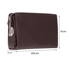Forte Wrist Espresso Roast Unisex Kilitli Clutch Çanta
