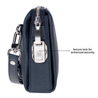 Forte Wrist Midnight Navy Unisex Kilitli Clutch Çanta