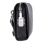 Forte Wrist Onyx Black Unisex Kilitli Clutch Çanta