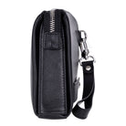 Forte Wrist Onyx Black Unisex Kilitli Clutch Çanta