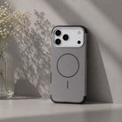 Halo Cloud Gray Magsafe Matte Iphone 17 Pro(6.3")Kılıfı