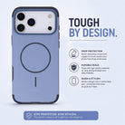 Halo Misty Blue Magsafe Matte Iphone 17 Pro(6.3")Kılıfı