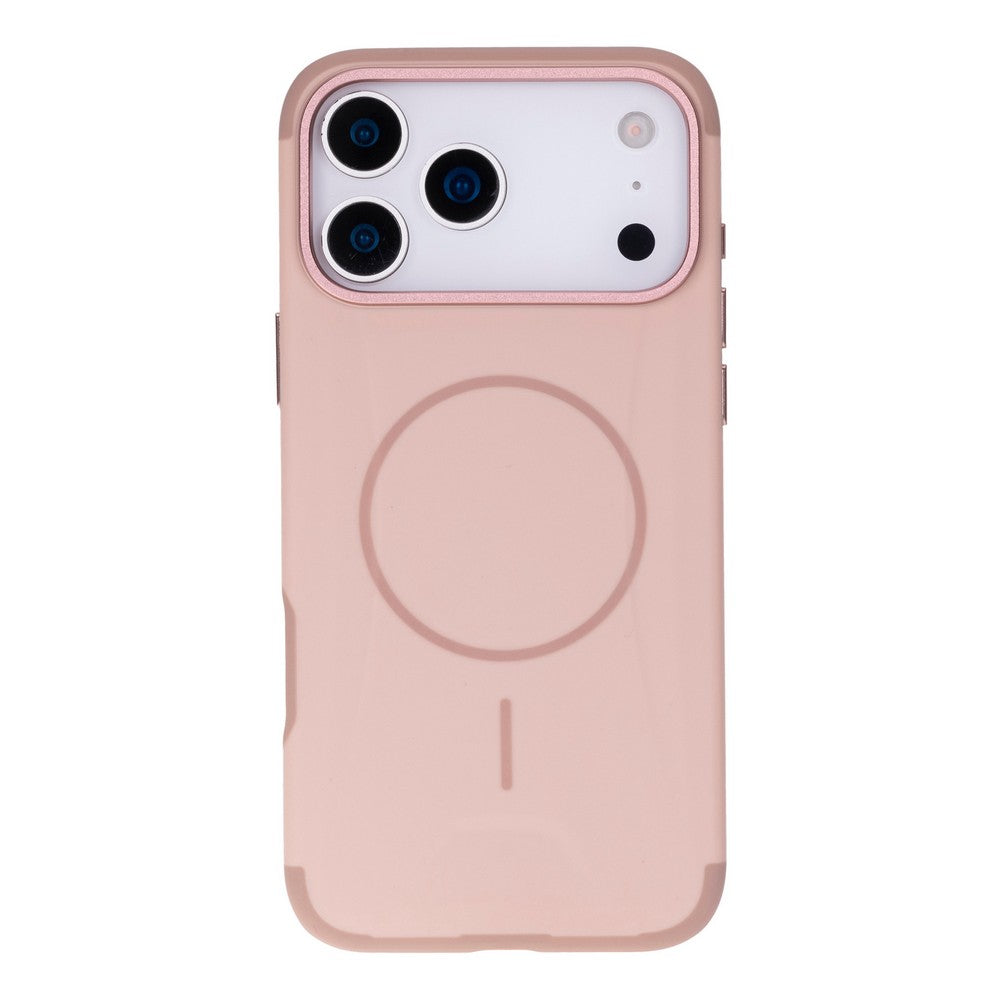 Halo Vanilla Beige Magsafe Matte Iphone 17 Pro(6.3")Kılıfı