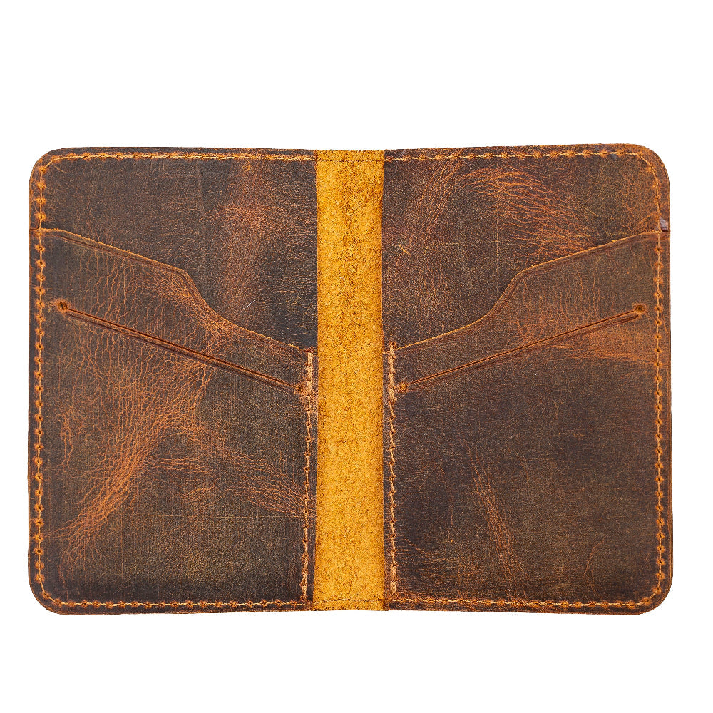 Heritage Core Saddle Brown Deri Erkek Cüzdanı