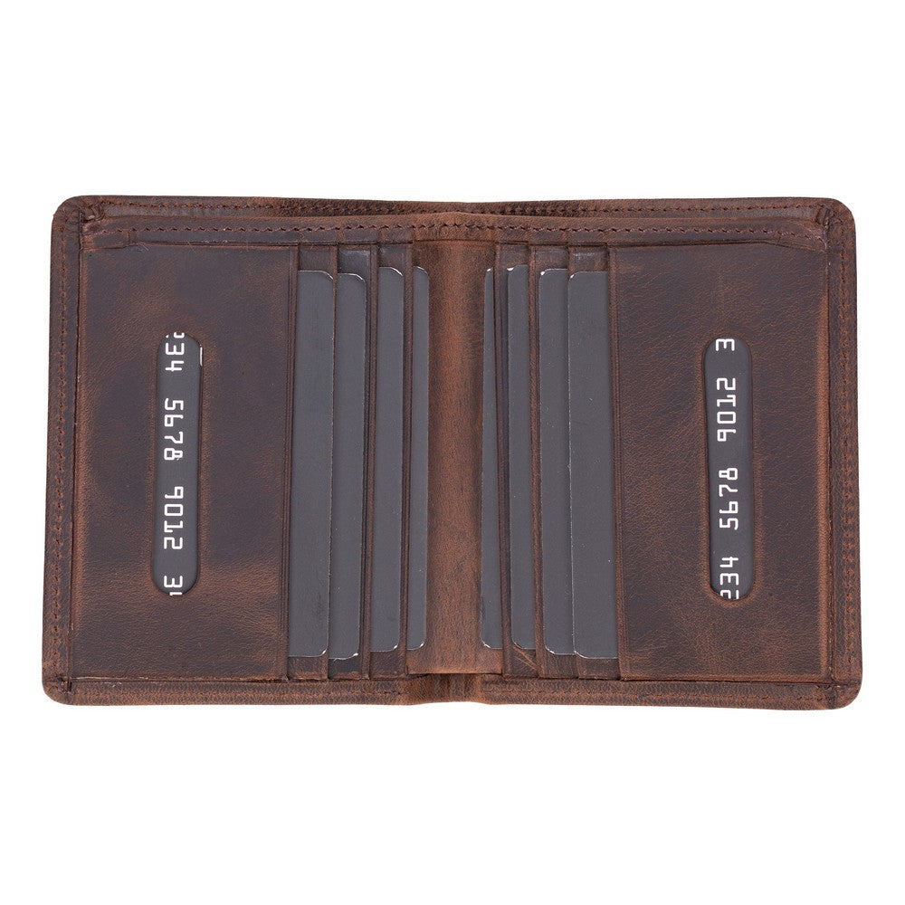 Heritage Espresso Brown Deri Erkek Cüzdanı