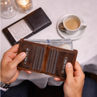 Heritage Espresso Brown Deri Erkek Cüzdanı