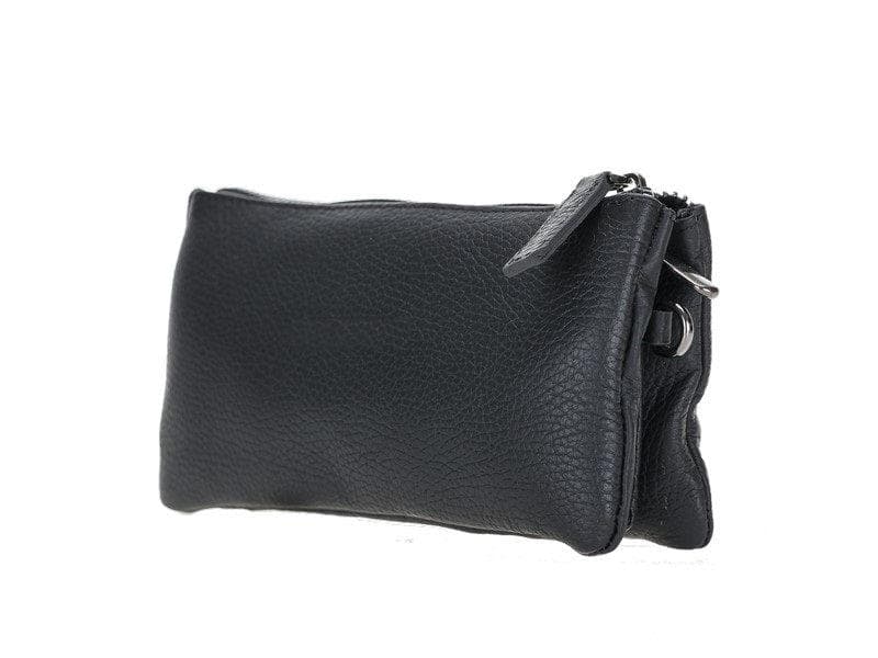 Bloominbag-Jaya Marcona Urban Noir Deri El çantası-1-Milagron.com