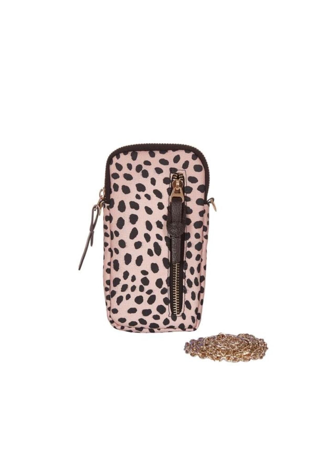 Bloominbag-Leopard Love Telefon çantası-4-Milagron.com