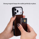 Linea Fit Cc Deep Espresso Leather Magsafe Card Holder