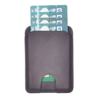 Bloominbag-Linea Stone Grey Phone Card Holder Deri Telefon Kartlık-Cüzdan & Kartlık-4-Milagron.com