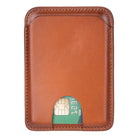 Bloominbag-Linea Warm Camel Phone Card Holder Deri Telefon Kartlık-Cüzdan & Kartlık-4-Milagron.com