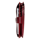 Lozan Strap Crimson Red Gerçek Deri Omuz Askılı Telefon Bölmeli Cüzdan Çanta