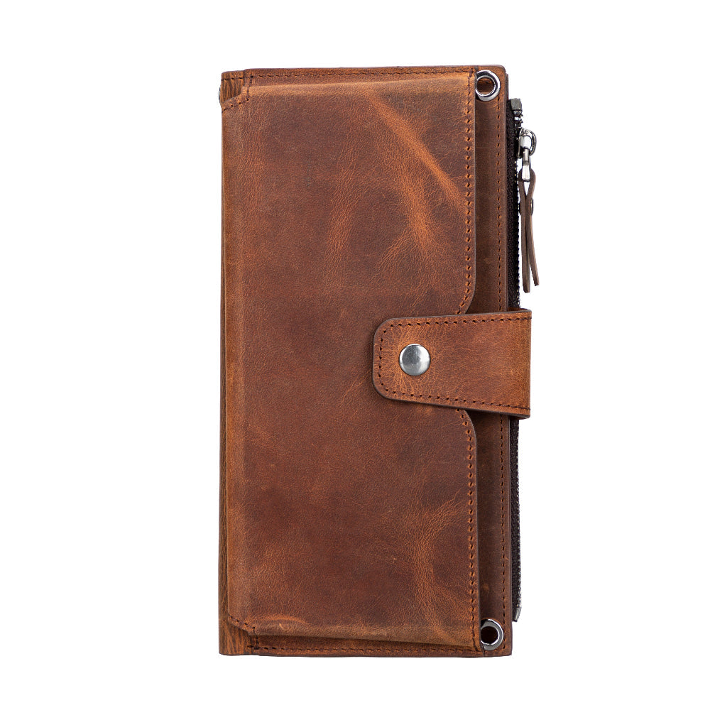 Bloominbag-Lozan Strap Saddle Brown Gerçek Deri çapraz Askılı Cüzdan çanta-3-Milagron.com