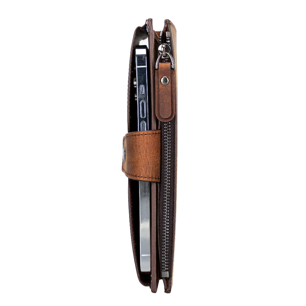 Bloominbag-Lozan Strap Saddle Brown Gerçek Deri çapraz Askılı Cüzdan çanta-5-Milagron.com