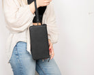 Bloominbag-Majeste Black Elegance Curated Deri Clutch Bag-3-Milagron.com