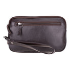 Majeste Nude Buff Brown Curated Deri Clutch Bag