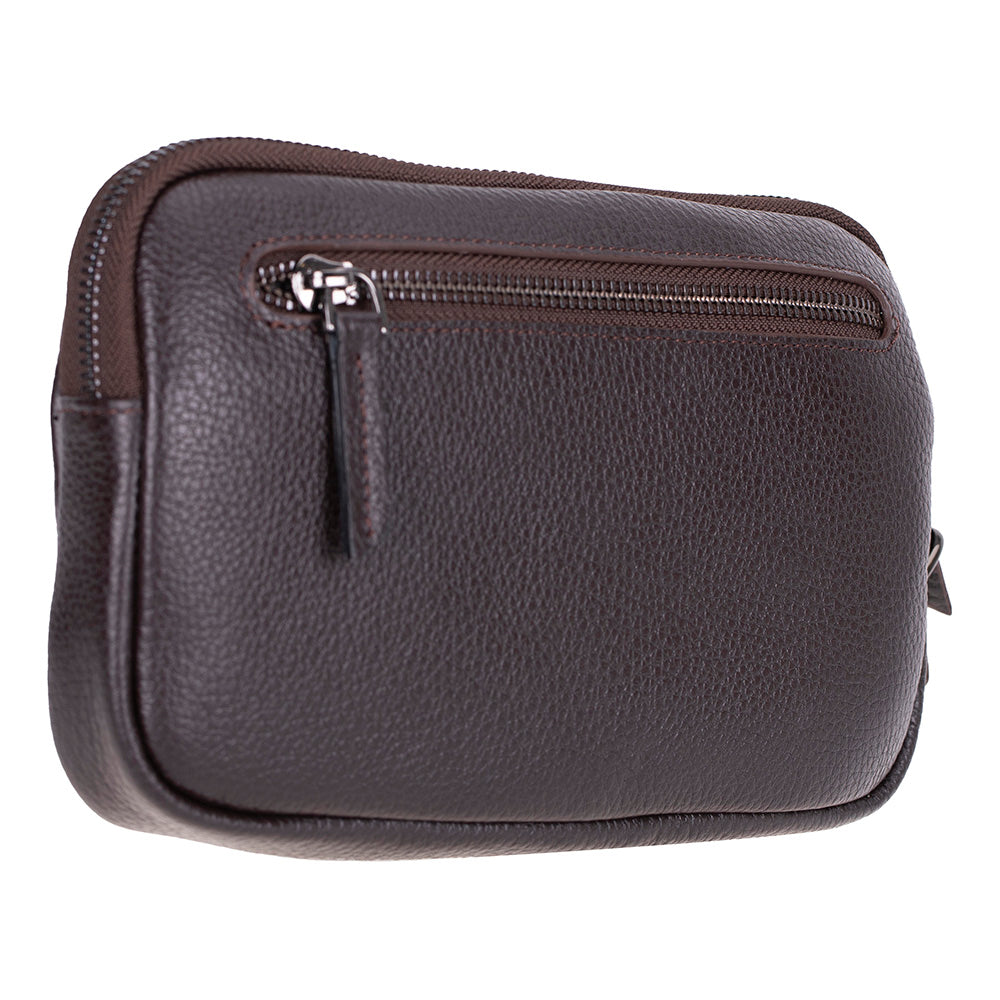 Majeste Nude Buff Brown Curated Deri Clutch Bag