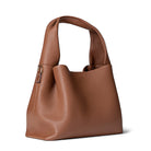 Bloominbag-Marella Soft City Camel Tan Leather Shoulder Bag / Deri Omuz Çantası-2-Milagron.com