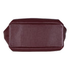 Bloominbag-Marella Soft City Merlot Burgundy Leather Shoulder Bag / Deri Omuz Çantası-4-Milagron.com