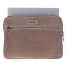 Mist Still Hakiki Süet Deri 13-14 Inç Macbook/Laptop Kılıfı