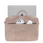 Mist Still Hakiki Süet Deri 15-16 Inç Macbook/Laptop Çantası