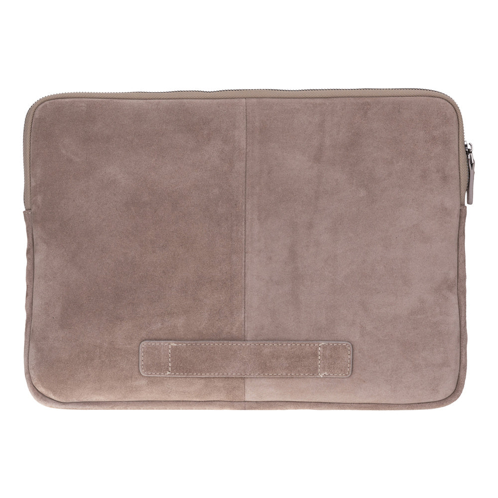 Mist Still Hakiki Süet Deri 15-16 Inç Macbook/Laptop Kılıfı
