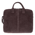 Mocha Still Hakiki Süet Deri 13-14 Inç Macbook/Laptop Çantası