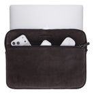 Mocha Still Hakiki Süet Deri 15-16 Inç Macbook/Laptop Kılıfı