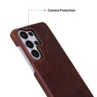 Monte Espresso Brown Deri Telefon Kılıfı Samsung Galaxy S26 Ultra (6.9") | Ultra İnce Premium Leather Case