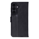 Monte Noir Black Samsung Galaxy S26 Plus (6.7") Hakiki Deri Çıkarılabilir Cüzdanlı Telefon Kılıfı