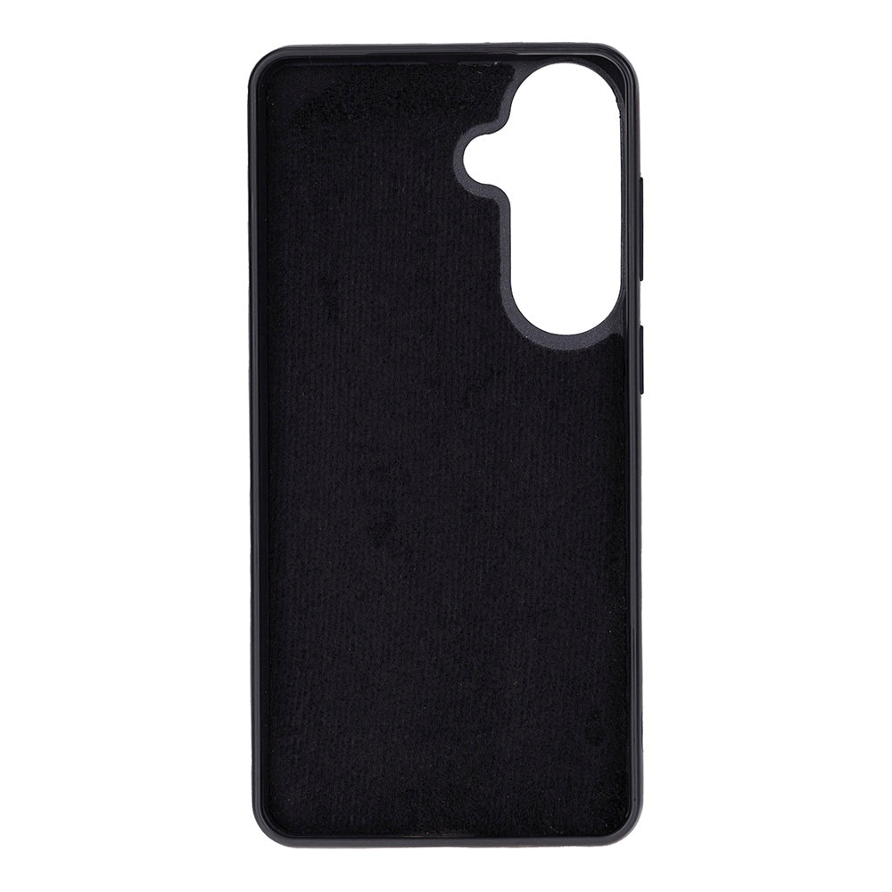 Monte Noir Black Samsung Galaxy S26 Plus (6.7") Hakiki Deri Çıkarılabilir Cüzdanlı Telefon Kılıfı