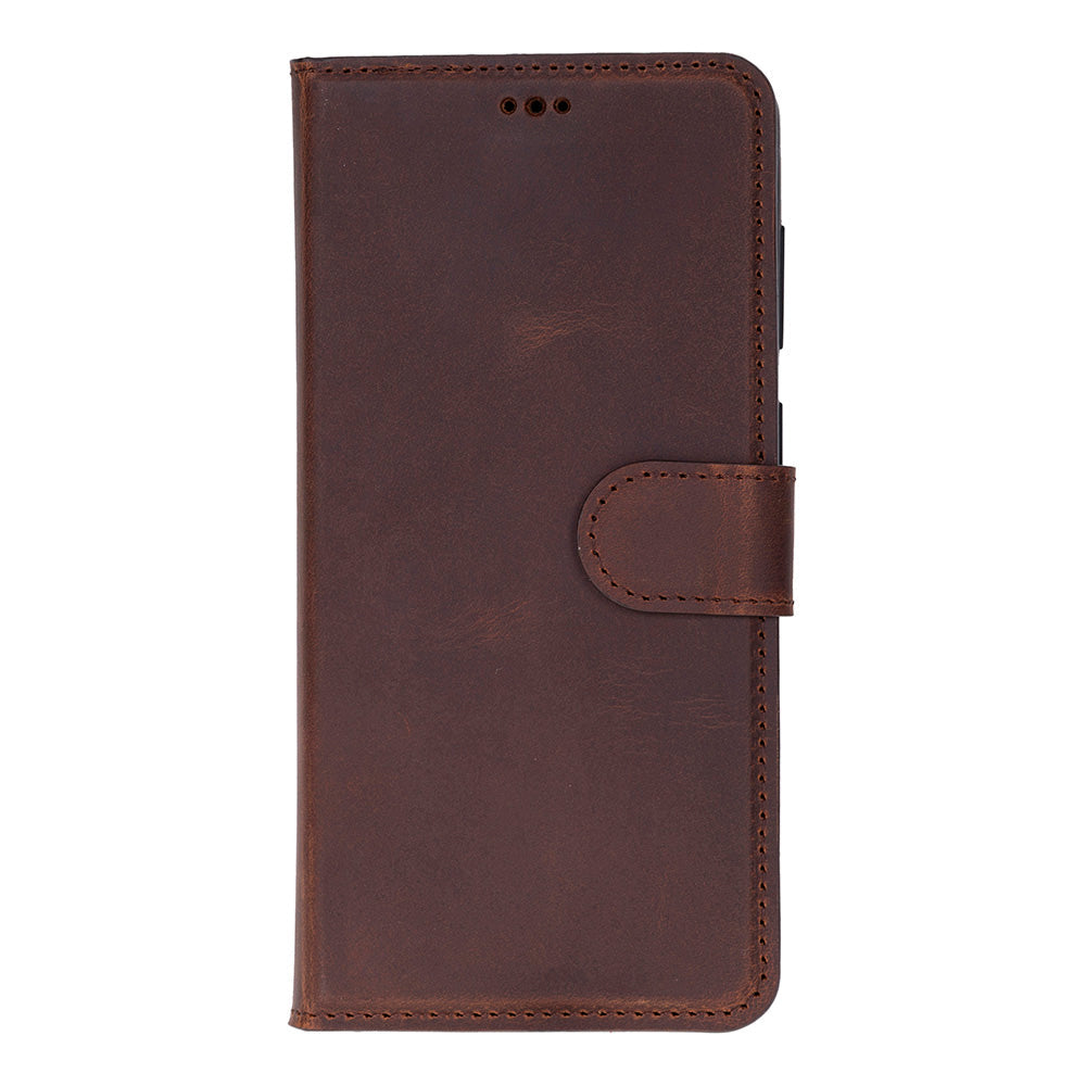 Monte Saddle Heritage Samsung Galaxy S26 (6.3") Hakiki Deri Çıkarılabilir Cüzdanlı Telefon Kılıfı