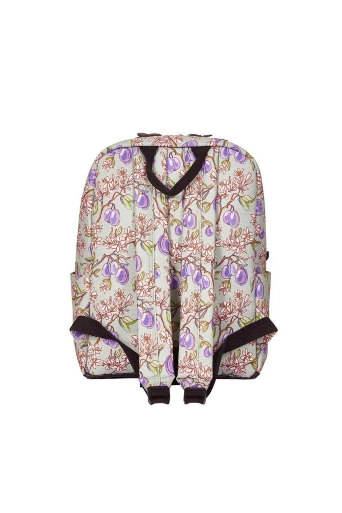 Bloominbag-Plums In Bloom 13 14 Inç Sırt Laptop / Macbook çantası-3-Milagron.com