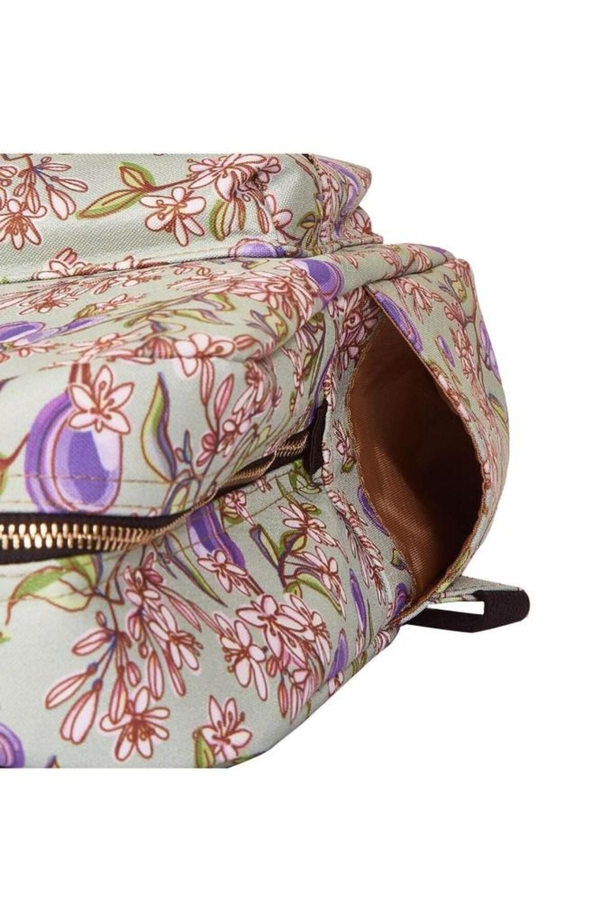 Bloominbag-Plums In Bloom 13 14 Inç Sırt Laptop / Macbook çantası-4-Milagron.com
