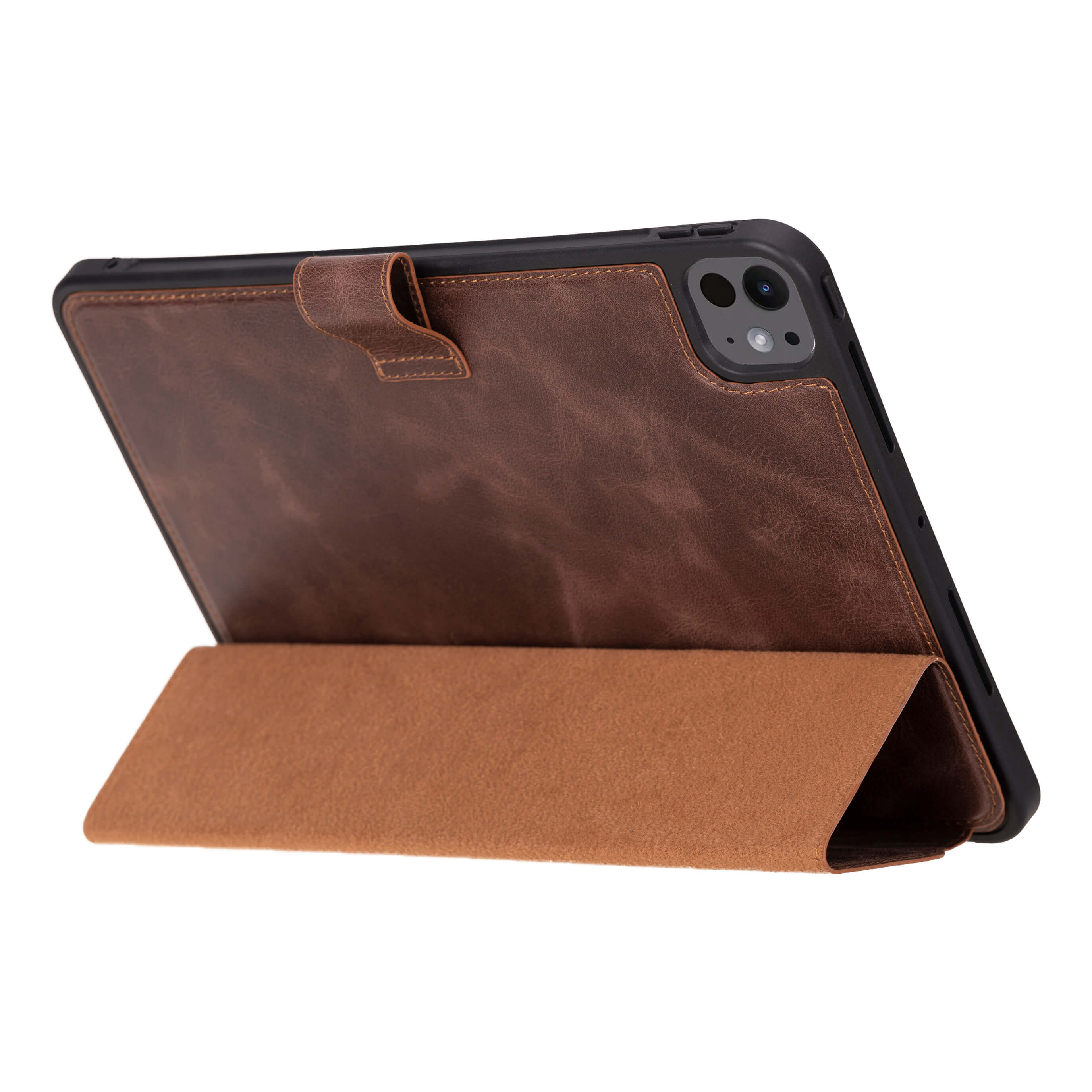 Porté Espresso Brown Hakiki Deri Ipad Kılıfı – Ipad Pro 11” (2024)