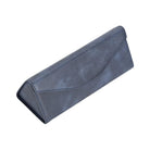 Prisma Twilight Navy Deri Gözlük Kılıfı – Mıknatıslı Üçgen Tasarım
