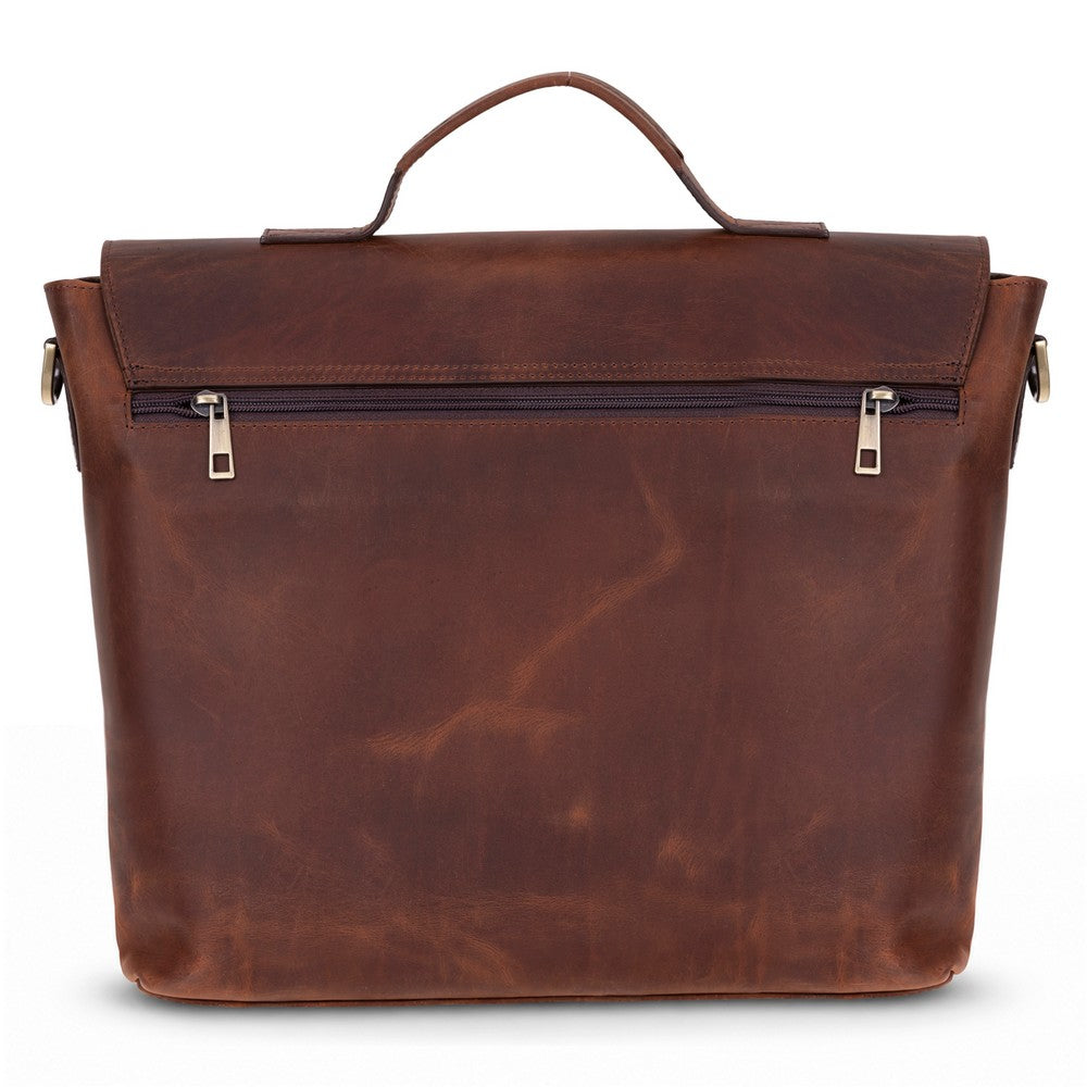 Rivoli Saddle Heritage Hakiki Deri 15–16 Inç Laptop Ve Evrak Çantası