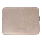 Sand Still Hakiki Süet Deri 15-16 Inç Macbook/Laptop Kılıfı
