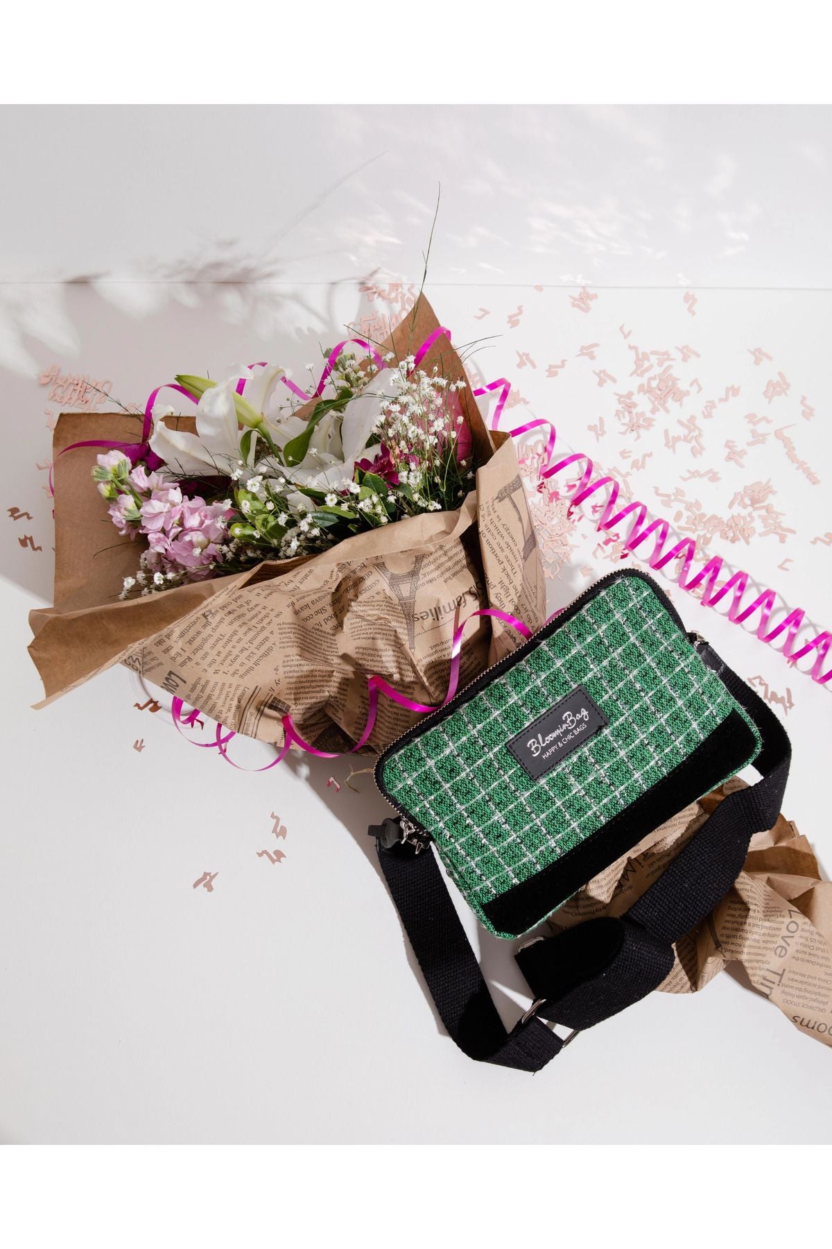 Bloominbag-Shepherd Tweed çapraz çanta-2-Milagron.com
