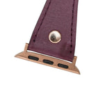 Slim Double Tour Apple Watch Leather Band