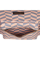 Bloominbag-Smokey Chevron 13 14 Inç Laptop / Macbook Sırt çantası-5-Milagron.com