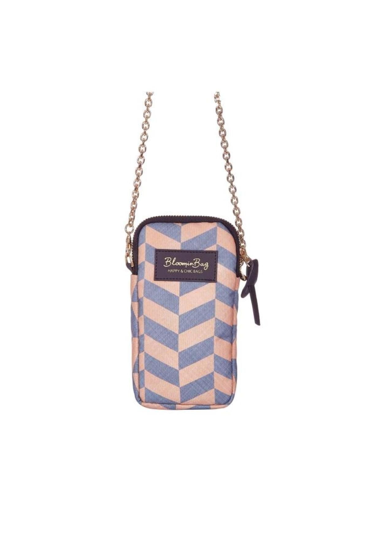 Bloominbag-Smokey Chevron Telefon çantası-1-Milagron.com