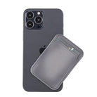 Snapé Stone Gray Mıknatıslı Deri Telefon Kartlık